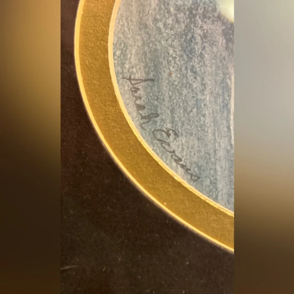 Artwork of Sarah Evans-Vintage Female Ice Skater - Picture 3 of 8